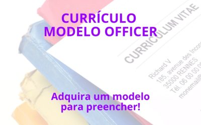 Curriculum Modelo Officer! A melhor escolha!